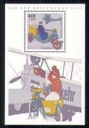 Germany 1997 Plane / Motor Bike / Transport / Stamp Day / Aviation / Aircraft m / s n27844
