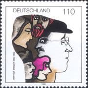 Germany 1998 Bertolt Brecht/ Dramatist/ Writers/ Theatre/ Drama/ Plays/ Acting 1v (n46768)
