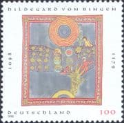 Germany 1998 Hildegard of Bingen/ Writer/ Abbess/ Mystic/ Books/ People 1v (n46872)