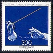 Germany 1998 Music/ Saxony State Orchestra 450th Anniversary/ Conductor/ Hands/ Entertainment 1v (n29526)