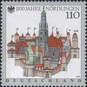 Germany 1998 Nordlingen 1100th/ Church/ Towers/ Town Buildings/ Architecture 1v (n46436)