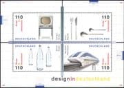 Germany 1999 Design/ Train/ TV/ Glass Bottle/ Cutlery/ Engineering/ Transport 4v m/s (s714)