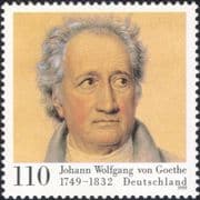 Germany 1999 Goethe/ Writers/ Authors/ Books/ Writing/ Literature/ People 1v (n45024)