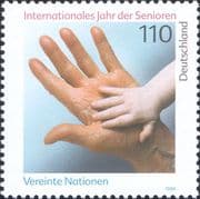 Germany 1999 International Year of the Elderly/ Health/ Welfare/ Hands 1v (n46764)