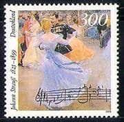 Germany 1999 Johann Strauss / Music / Dance / Art / Composer / Entertainment 1v (n29527)