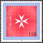 Germany 1999 Order of St John/ Health/ Welfare/ St John's Cross 1v (n29755)