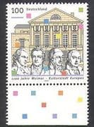 Germany 1999 Weimar / Theatre / Writers / Goethe / Schiller / Buildings / People 1v (n37064)