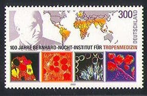 Germany 2000 Bernard Nocht/ Medical Institute of Tropical Medicine/ Health/ Science/ Maps/ Bacteria 1v (n31855)