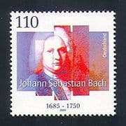 Germany 2000 J S Bach / Music / Composer / Arts / Entertainment 1v (n33408)
