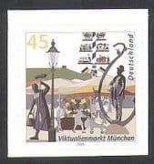 Germany 2003 Munich / German Cities / Market / Flowers / Commerce 1v s / a (n37062)