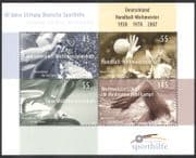 Germany 2007 Sports Fund/ Games/ Handball/ Canoeing/ Swimming/ Gymnastics 4v m/s (n39443)