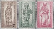 Germany (B) 1955 Berlin Bishopric 25th/ Saints/ Religion/ People 3v set (n46759)