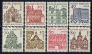 Germany (B) 1964 Buildings / Architecture 8v set (n28472)