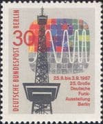 Germany (B) 1967 Radio/ Television/ Exhibition/ Radio Mast/ TV/ Aerial 1v (n46755)