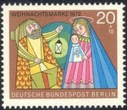 Germany (B) 1972 Christmas/ Greetings/ Nativity/ Holy Family/ Animation 1v (g10118)