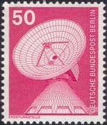 Germany (B) 1975 Industry/ Technology/ Dish Aerial/Radio/ Telecommunications/ Telecomms 1v (n25430b)