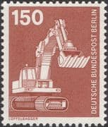 Germany (B) 1975 Industry/ Technology/ Tractors/ Shovels/ Transport 1v (n25430m)
