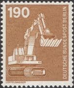 Germany (B) 1975 Industry/ Technology/ Tractors/ Shovels/ Transport 1v (n25430q)