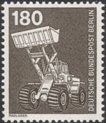 Germany (B) 1975 Industry/ Technology/ Tractors/ Tippers/ Shovels/ Transport 1v (n25430p)