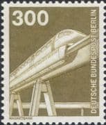 Germany (B) 1975 Industry/ Technology/ Train/ Monorail/ Railway/ Transport 1v (n25430w)