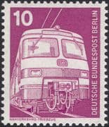 Germany (B) 1975 Industry/ Technology/ Trains/ Rail/ Railways/ Transport/ Locomotive 1v (n25429)