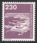 Germany (B) 1975 Planes/ Aircraft/ Airport/ Transport/ Aviation/ Buildings 1v( n25088)
