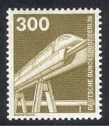 Germany (B) 1975 Trains/ Monorail/ Rail/ Railways/ Transport/ Science/ Industry/ Technology 1v (n25081)