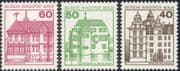 Germany (B) 1977 (1980) Castles/ Buildings/ Architecture/ Heritage/ History 3v (n28599)