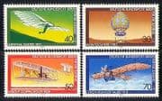Germany (B) 1978 Aviation / Transport / Planes 4v (n28269)