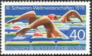 Germany (B) 1978 Sports/ World Swimming Championships/ Animation 1v (n28275)