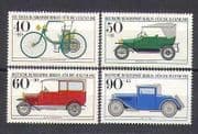 Germany (B) 1982 Cars / Transport / Motors 4v set (n25422)
