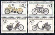 Germany (B) 1983 Motorcycles / Bikes / Transport 4v n28268