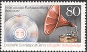 Germany (B) 1987 Music/ Records/ Gramophone/ Broadcasting/ Radio 1v (n27536)