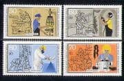 Germany (B) 1987 Trades / Business / Welfare 4v set n27501