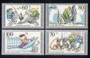 Germany (B) 1990 Cartoons / Books / Animation 4v set n27539