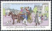 Germany (B) 1990 Public Transport/ Horse-drawn Carriage/ Coach/ Dog 1v (n27677)