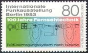 Germany (Berlin) 1983 TV/ Broadcasting/ Radio/ Television/ Inventors 1v (n23582)