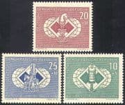 Germany (DDR) 1960 Chess Olympiad/ Board Games/ Sports/ Chessmen/ Pieces 3v set (n41756)