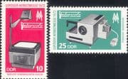Germany (DDR) 1972 Projectors/ Equipment/ Industry/ Fair/ Business 2v set (n46475)
