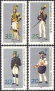 Germany (DDR) 1978 Gala Uniforms/ Mining/ Minerals /Miners/ Industry/ Workers/ Dress/ Costumes 4v set n41796