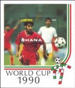 Ghana 1990 Football/ World Cup Championships/ WC/ Sport/ Games/ Soccer 1v m/s (s1635e)