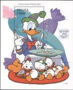 Ghana 1995 Disney/ Donald Duck 60th Birthday/ Cartoons/ Mickey/ Animation 1v m/s (n19082g)