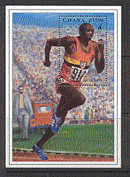Ghana 1996 Olympic Games / Olympics / Athletics / Sports / Athletes 1v m / s (b4915)