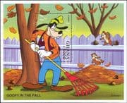 Ghana 1998 Disney/ Mickey/ Goofy/ Chip 'n Dale/ Cartoons/ Animation 1v m/s (ad1022)
