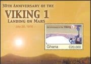 Ghana 2006 Space/ Mars Landing 30th Anniversary/ Viking I/ Planets/ Transport 1v m/s (n17155)