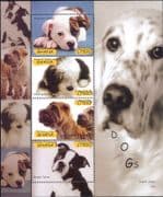 Ghana 2007 Sheepdog/ Shar-pei/ Bulldog/ Terrier/ Dogs/ Pets/ Working Animals/ Nature 1v m/s (b674j)
