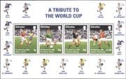 Gibraltar 1998 Football/ World Cup Championships/ WC/ Sports/ Soccer/ Games 4v m/s (s6390)