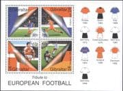 Gibraltar 2000 Football /Euro 2000/ Soccer/ Sports/ Games/ Flags 4v m/s (s6390a)
