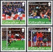 Gibraltar 2004 "Euro 2004"/ European Football Championships/ Sports/ Games/ Soccer 4v set (n17488)