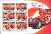 Gibraltar 2004 FERRARI/ Racing/ Cars/ GP/ F1/ Grand Prix/ Transport 6v sht (n13548)
